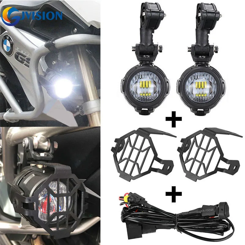 

For BMW Motorcycle LED Auxiliary Fog Light Protect Cover Driving Lamp For BMW R1200GS/ADV K1600 R1200GS R1100GS