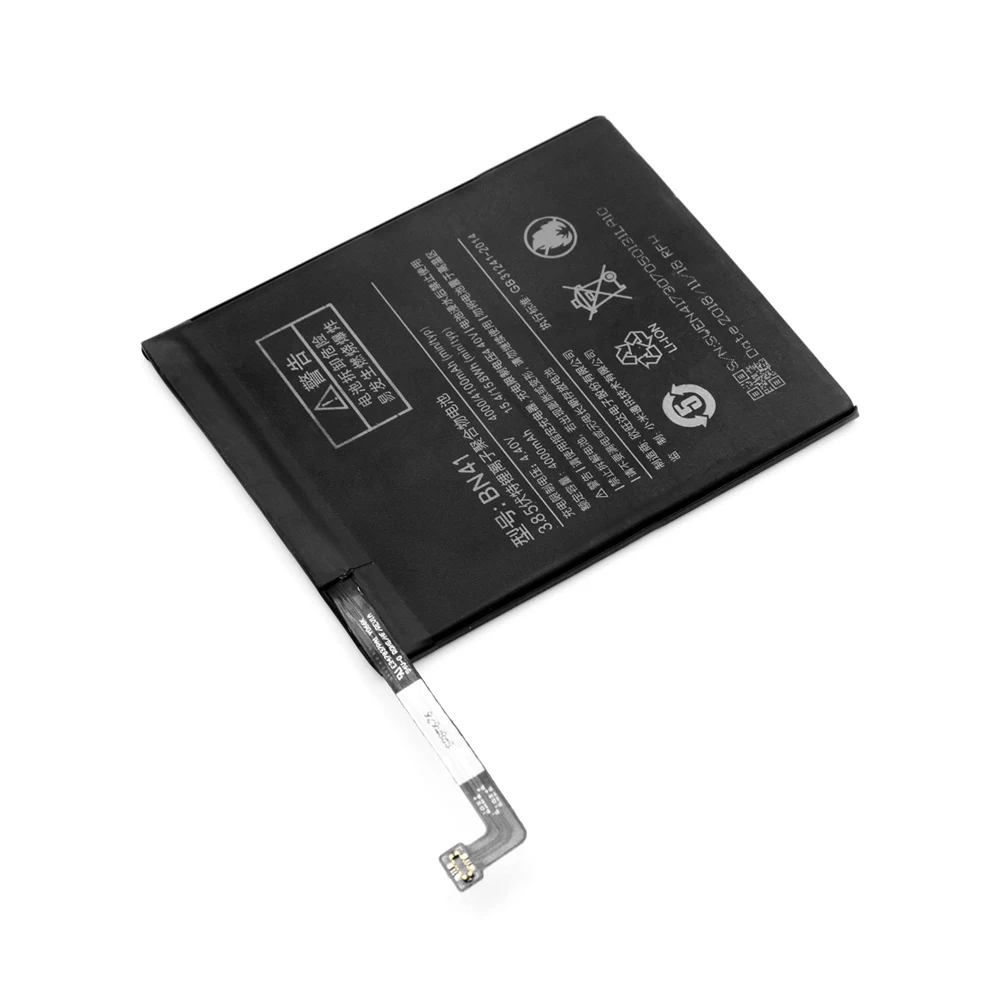 Аккумулятор для телефона 3,85 V 4000/4100mAh BN41 BN 41 литий-ионная аккумуляторная батарея для Xiaomi Redmi Hongmi Note 4 Note4