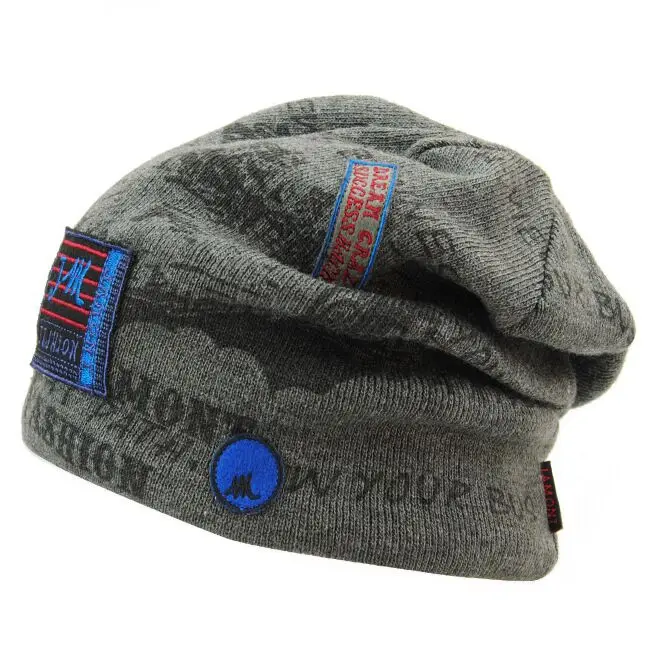 

Men's Winter Hat Caps Skullies Bonnet Winter Hats For Men Women Beanie Fur Warm Baggy Wool Knitted Hat