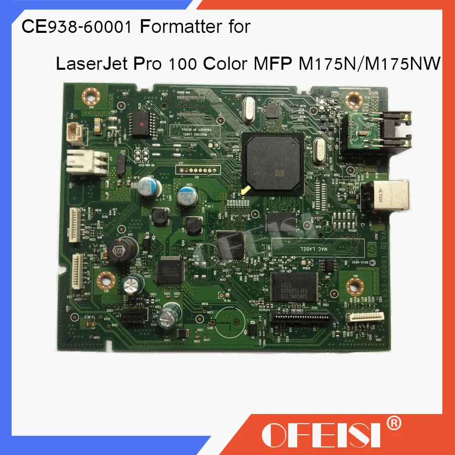 Original CE938 60001 CE853 60001 Formatter Board logic Hauptplatine  hauptplatine Für HP color MFP M175N/M175NW 175A drucker teile|Printer  Parts| - AliExpress