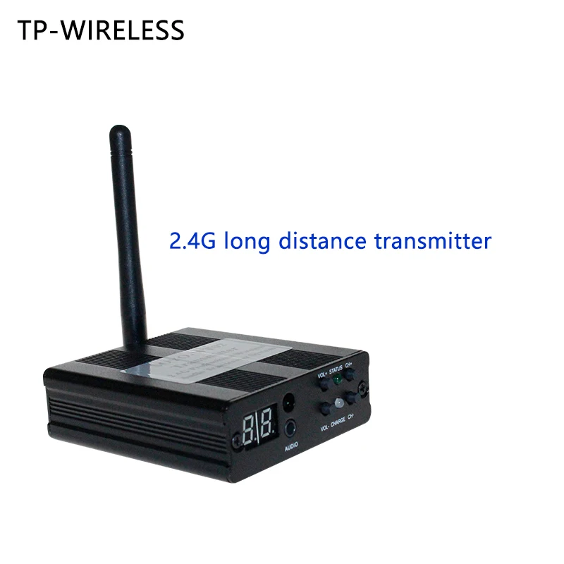 

TP-WIRELESS Background Music Sound System of Large Restaurant/Bar/Retail Store Business 1000m Long Range Audio Transmission