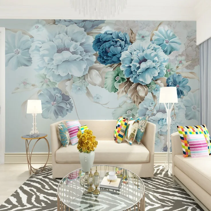 

Papel de parede,seamless,ceiling wallpaper for walldecor (home or hotel etc.) Peony style190108