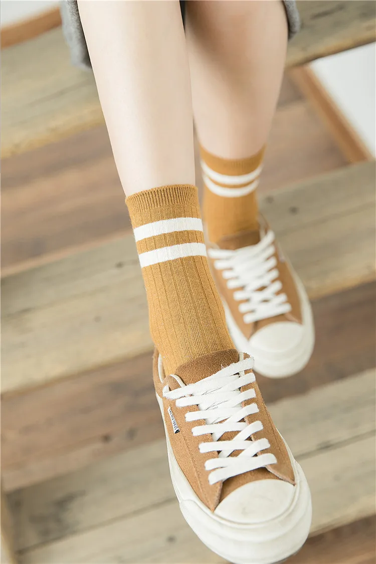 Новый продукт осень и зима Для женщин восстановление древних способов Crosspointer бар полный Хлопчатобумажные носки для девочек провода в