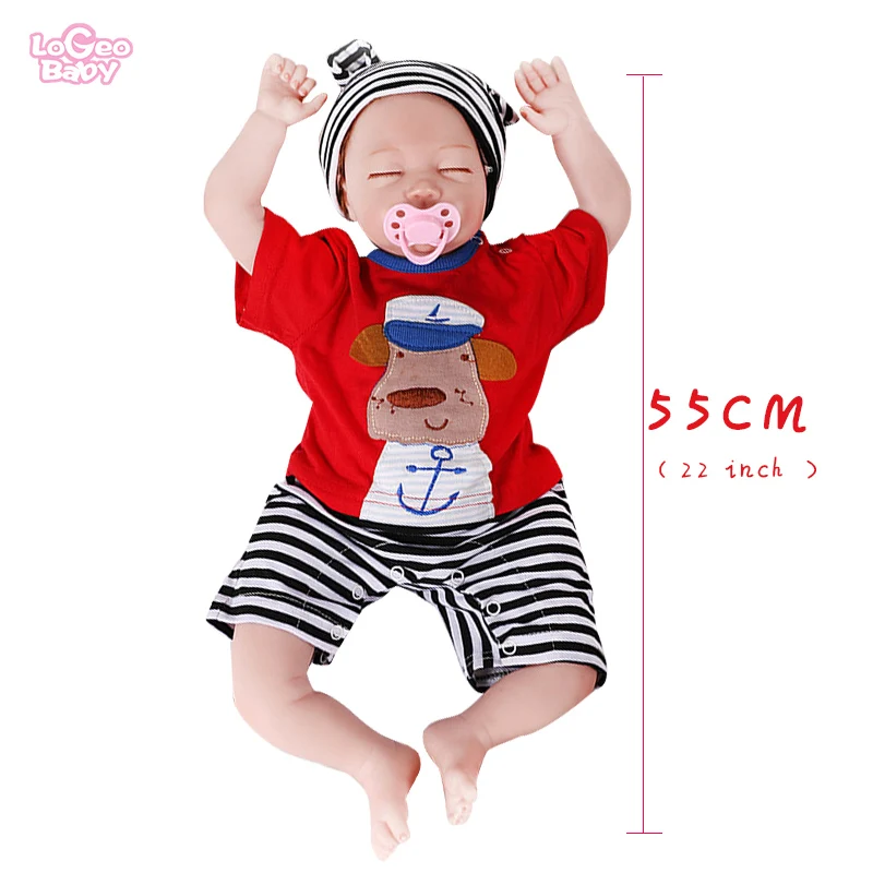 Logeo Baby 2" Мягкая силиконовая кукла-реборн для новорожденных, детские куклы, детские игрушки, подарок, милый Спящий ребенок, bebes, модель куклы-реборн