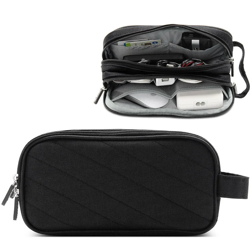 Модные дорожные цифровые аксессуары сумка для хранения большая емкость сумка для хранения IPad адаптер питания сотовый телефон Электроника сумка для хранения - Цвет: 2 Travel bag