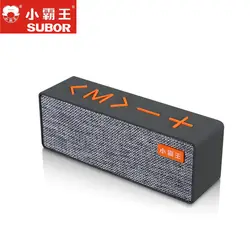Bluetooth Динамик 2018 Беспроводной Subor D53 Портативный TF Аудио плеер большой Мощность Bass Sound Box модная одежда Дизайн сабвуфер