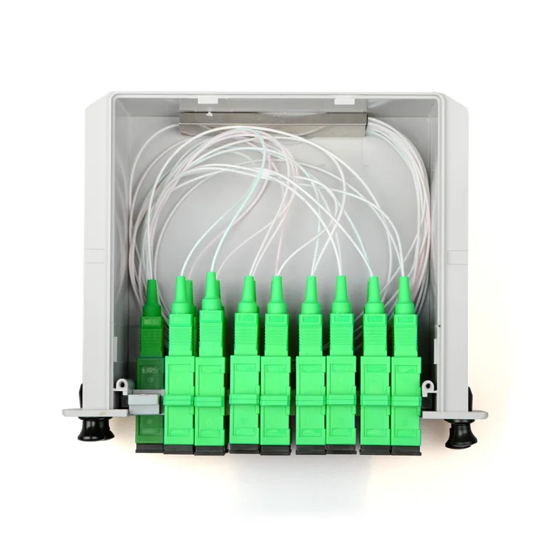 SC APC PLC 1 :16 распределитель волоконно оптический блок FTTH 16 с 1X16 плосконаправляющим