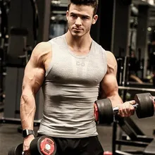 Короткий топ для фитнеса обтягивающая мужская кофта Костюмы решетки вздох для бодибилдинга дышащая Повседневное топы Джерси