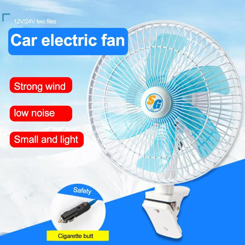 Car Cooler Solar Fan 12V 24V Electric Radiator Cooling Fan Reversible High Performance Thermo Cooler Ventilator 12v For Car