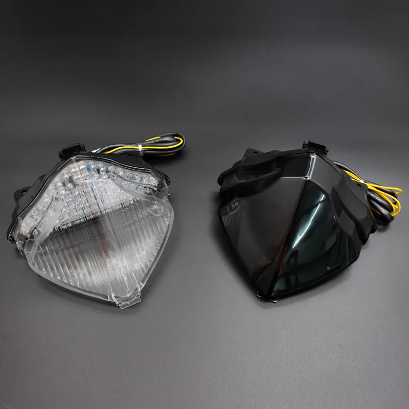 Nuoxintr Rear Tail Light Brake Turn Signals LED Light For Yamaha YZF R1 2004 2005 2006 Tail Light Brake Flasher Lamp