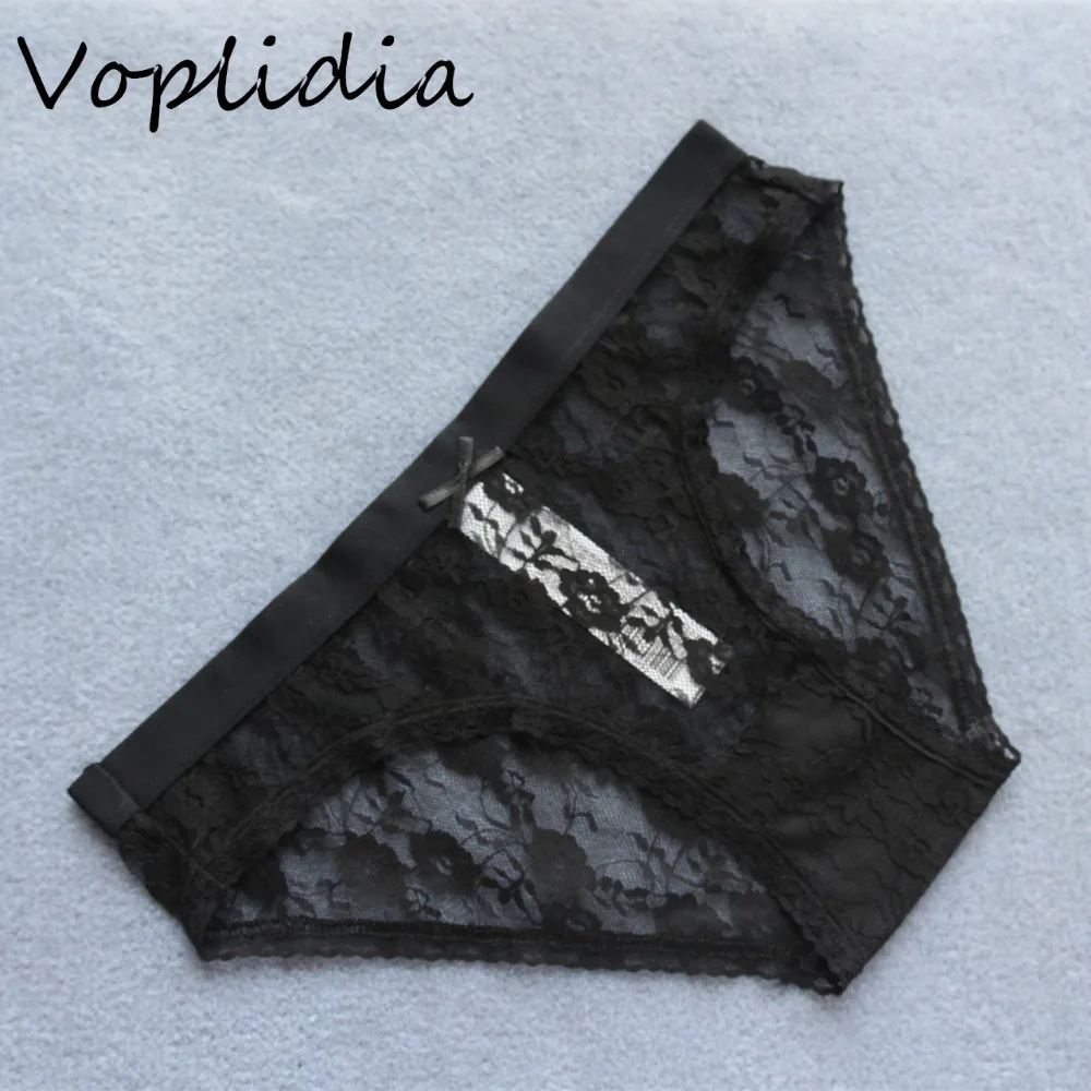 Сексуальные кружевные трусики Voplidia женские трусы танга сексуальное кружевное