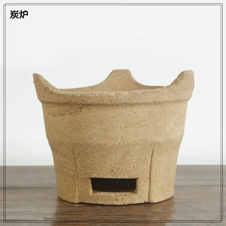 Коммерческий японский сухой горшок характерный Ресторан уголь Отопление глина печь для барбекю плита керамический спирт небольшой котел