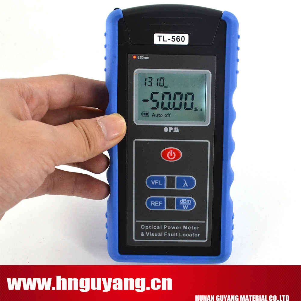

Optical Power Meter Laser TL-560 built in 30mw Visual Fault Locator