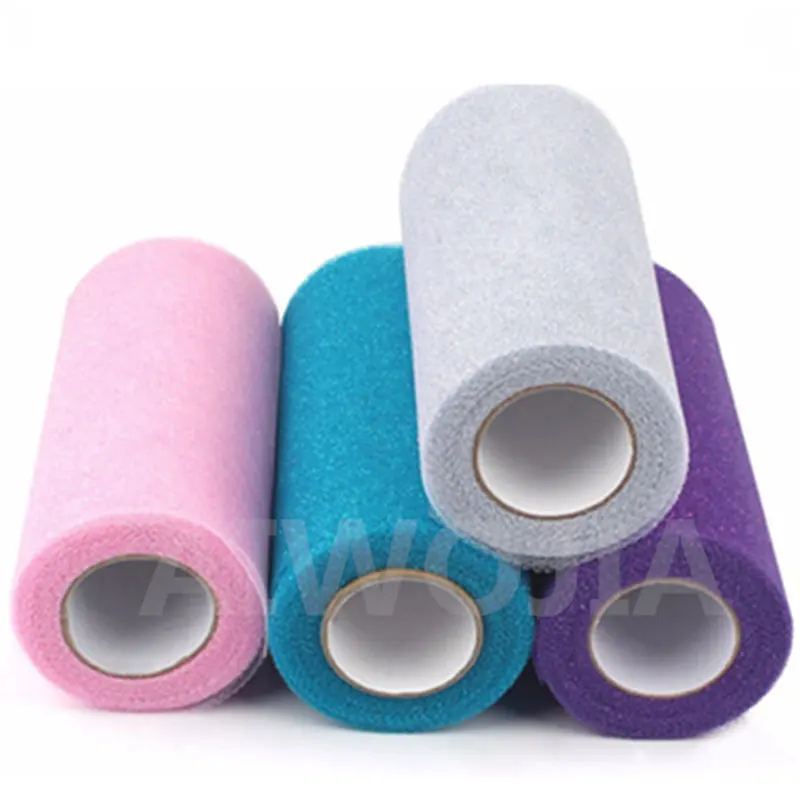 

22mX15cm Tulle Roll Fabric Tutu Gift Wrap Wedding Table Runner Decoration Birthday Party Baby Shower Event Decoration Supplies 6