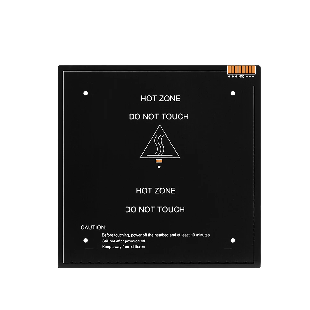 1 шт. 235*235*3,0 мм детали для 3d принтера Черный MK3 24 В 220 Вт Горячая кровать новейшая алюминиевая кровать с подогревом для 3d принтера Ender-3/3 S