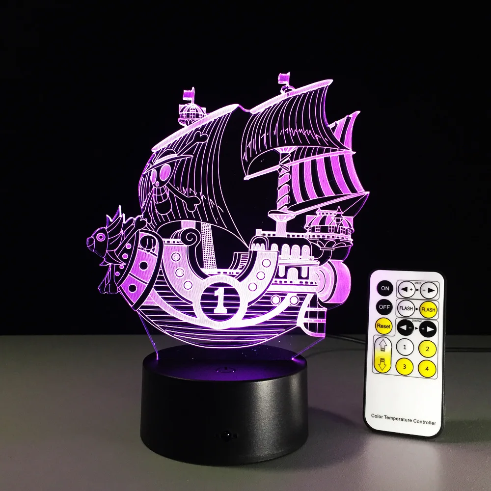 1 шт тысяча Солнечный 3D светодиодный Ночник светильник меняющий цвет одна штука