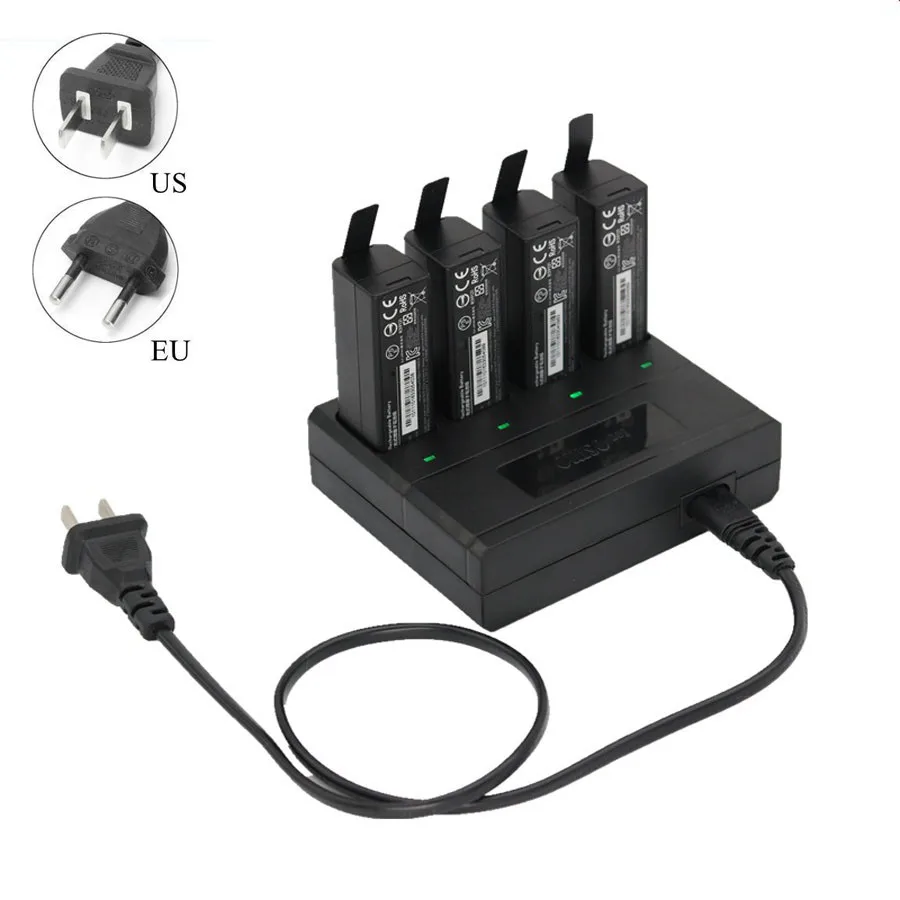 

4 in 1 Battery Charger DJI OSMO Parallel Charger Intelligent Battery Charger for OSMO/ OSMO Mobile Handheld Gimbal Accesories
