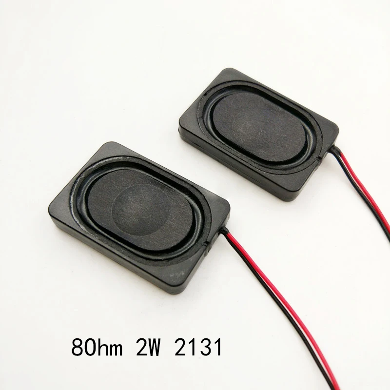 

8Ohm 2w 2131 speaker 31X21X5.3mm 2pcs/lot