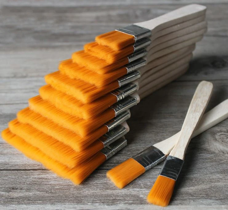 

2pcs Nylon brush Canvas brush Paintbrush Propylene Shading Sand painting brush Wall painting Wholesale cleaning brush