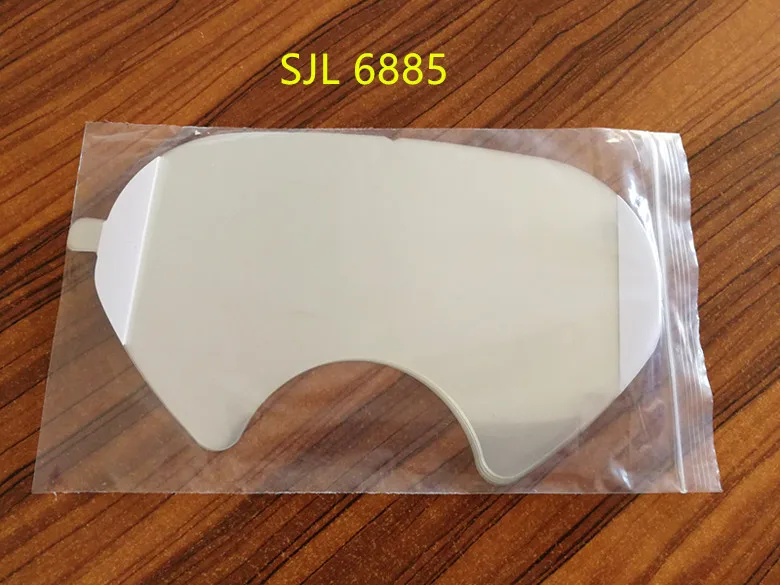 

SJL 6885 Protective film use 3M 6800 respirator lens cover -25pcs/pack and 3M 6885 Size efficacy exactly same