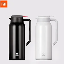 Оригинальная Термокружка Xiaomi VIOMI, 1.5л, Вакуумная чашка из нержавеющей стали, 24 часа, колба, бутылка для воды, чашка для ребенка, уличная, для умного дома
