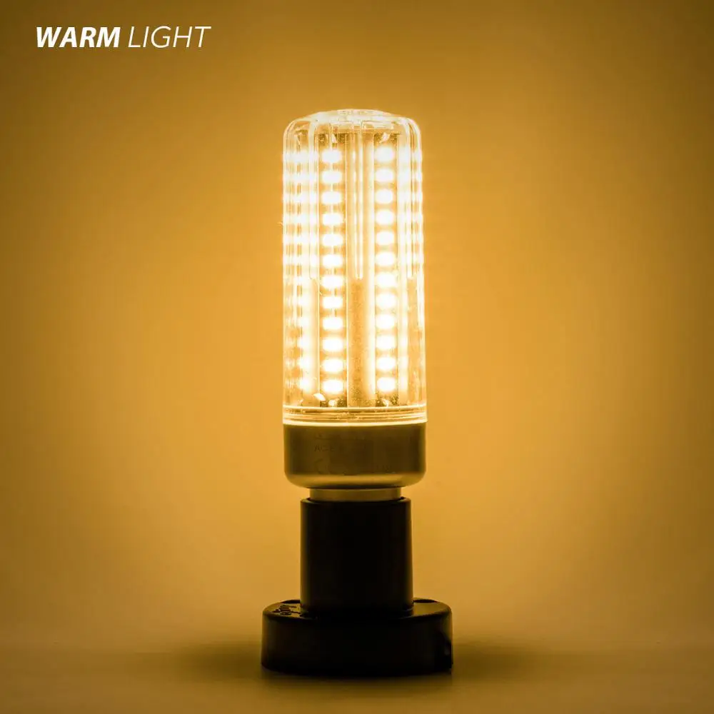 Светодиодная лампа «Кукуруза» E27 5736 Led E14 Кукуруза лампы 220 AC85~ 265 V умная ИС(интеграционная схема) Алюминий 110 v Светодиодный светильник 5 Вт, 7 Вт, 9 Вт, 12 Вт, 15 Вт, 20 Вт, 25 Вт умный дом Bombillas - Испускаемый цвет: Warm White