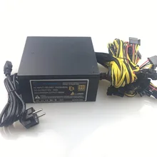 free ship 1800 psu ATX Computer Power Supply For Mining Machine Support 8 Pieces Graphics Card