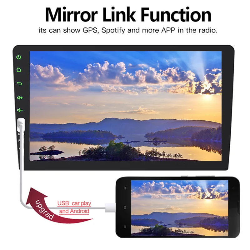 

Vehemo Bluetooth/FM/USB/AUX/TF MP5 Player Radio Auto MP5 Player 1080P Rear View Car MP5 Player for Car Stereo Automotive
