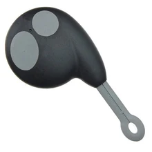 2 кнопки ключа случае дистанционного управления ключ чехол для Cobra сигнализации Fob без батареи черный