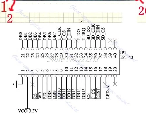 Сенсорный экран панели + 4,3 "TFT lcd модуль Дисплей + PCB адаптер сборка-в SSD1963