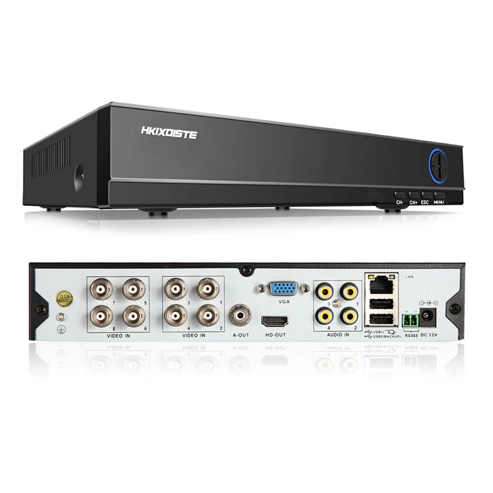 Камера видеонаблюдения hkixdiche 8 каналов 4 МП AHD k инфракрасная купольная камера DVR| |