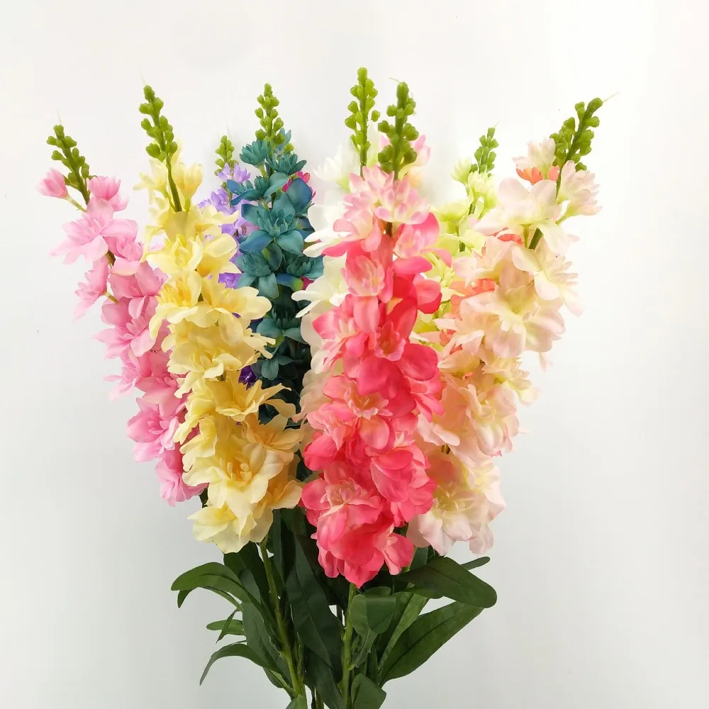 

6 pieces of high quality violet simulation flower wedding ceremony romantic style home decorationflower