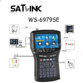 

Original Satlink WS-6979SE DVB-S2 DVB-T2 MPEG4 COMBO Spectrum Satellite Meter Finder satlink meter ws6979se