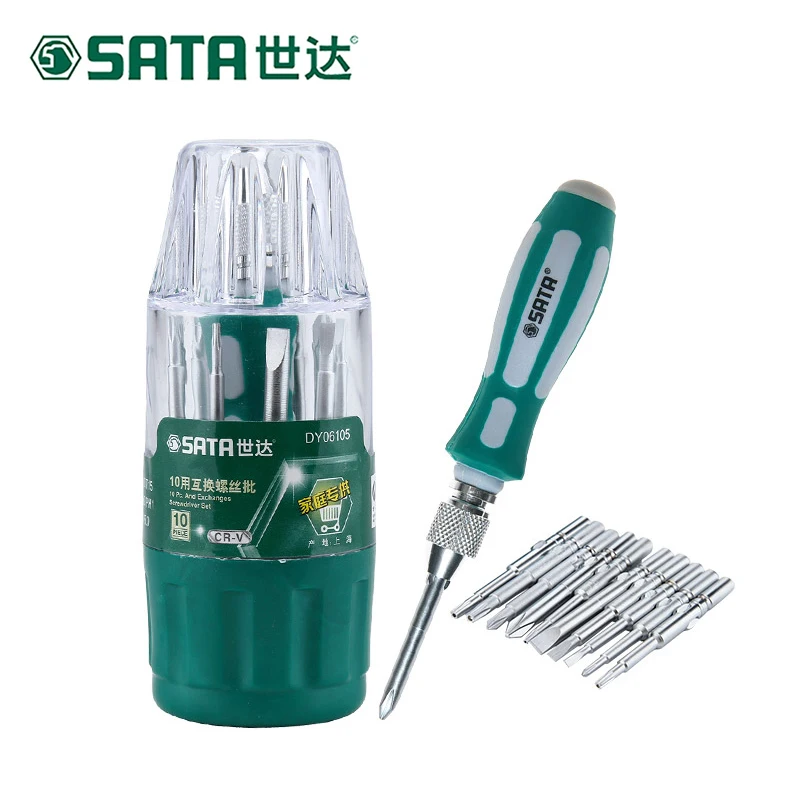 SATA 10 шт. шлицевая отвертка для ноутбука Разобранная маленькая Набор инструментов