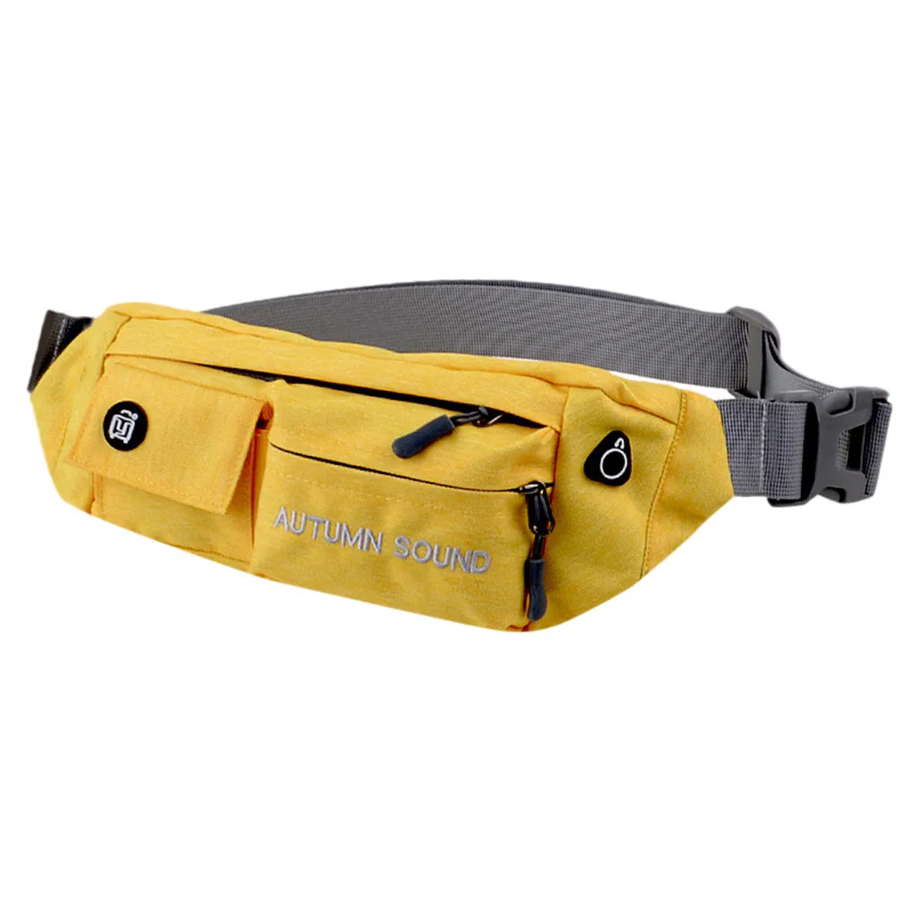 

Hip Bum Waist Bag Belt For Women Men Fanny Pack Banana Pouch Simple Bananka Female Male Money Waterproof Nylon Waist Packs