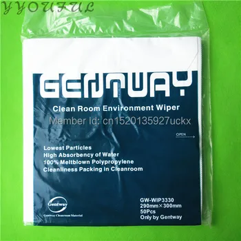

100pcs Gentway clean room wiper for Seiko 510 1020 Epson DX5 DX7 Konica 512 PQ512 print head cleaning cloth with hole