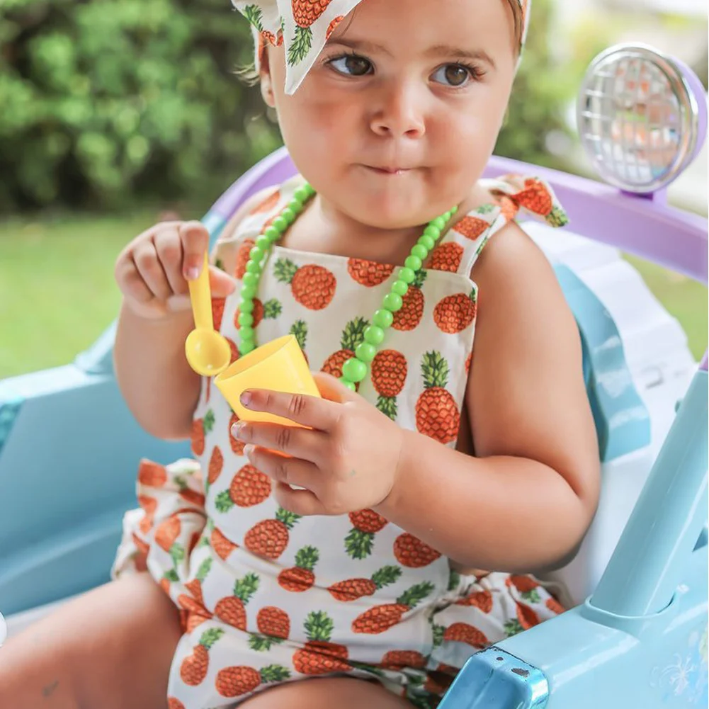 Бренд Baby для новорожденных мальчиков и девочек, с рисунком ананаса, комбинезон, боди, повязка на голову, милые с рукавами-крылышками и комбинезон с рюшами; одежда для детей 0-18 м