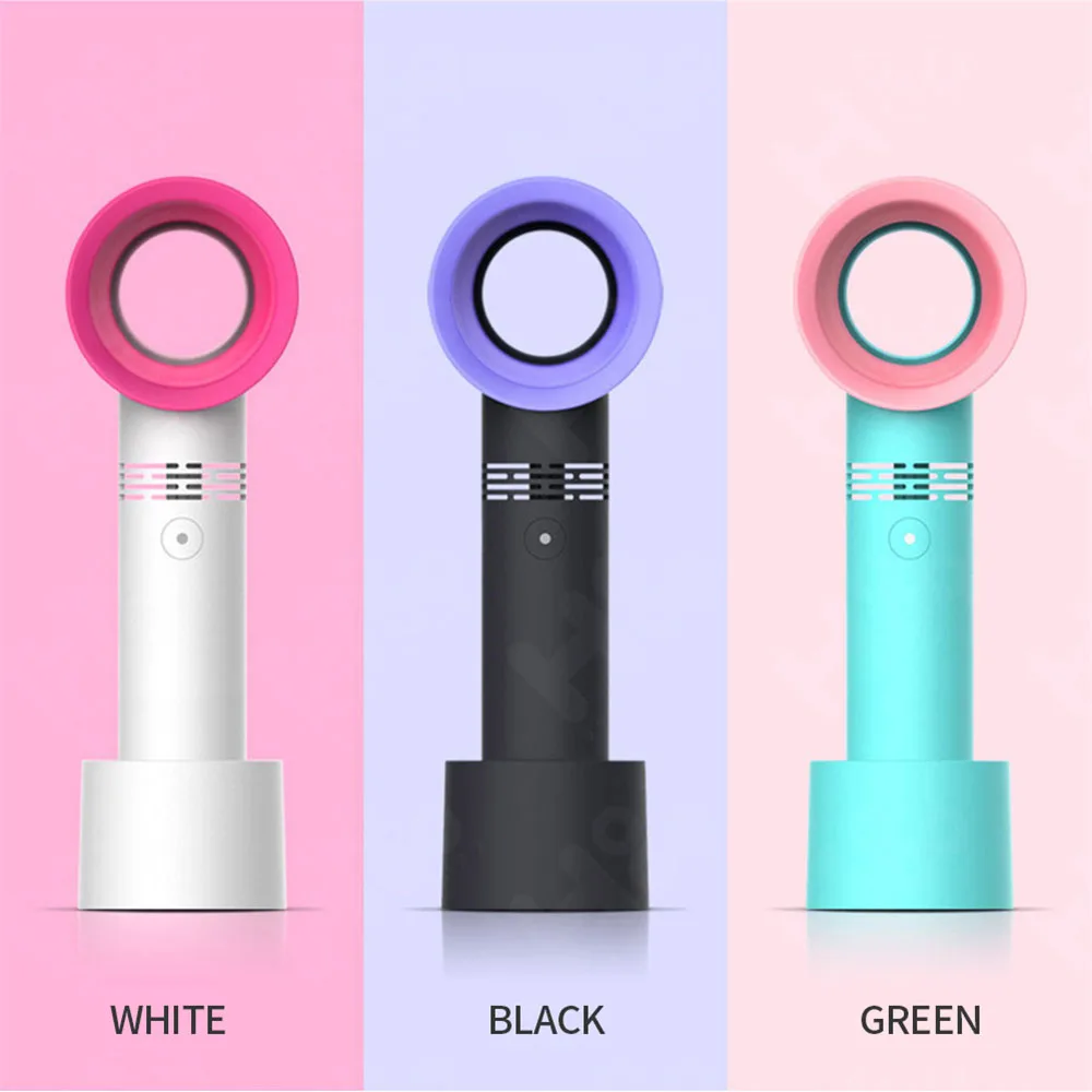 Портативный вентилятор Zero9 перезаряжаемый мини кулер без листьев с USB