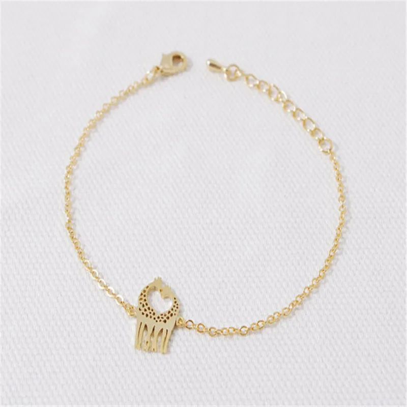 Hot Fashion Women Loving Animal Giraffe Bracciale Cute Pretty Gift For Girls
