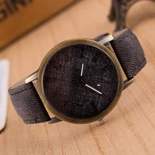 Relogio Masculino 2017 Sport Men Watch Casual Brand imitation Denim fabric Leather Watches men Quartz Wristwatches Erkek saatler