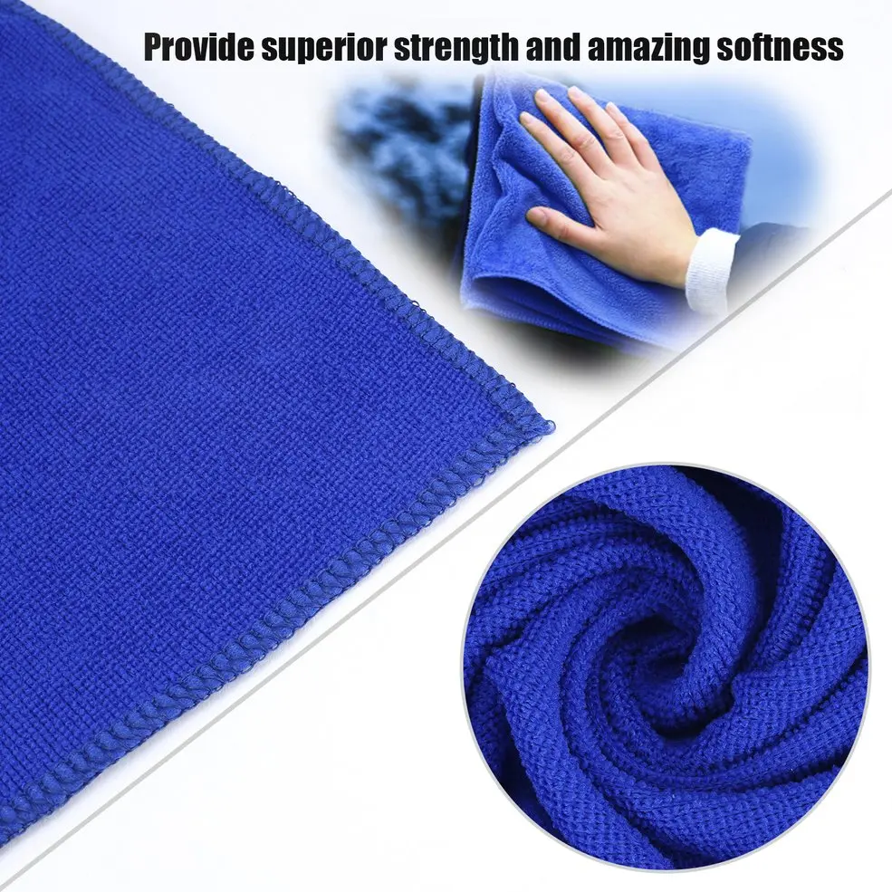 

Lightweight Portable Softness Water Absorb Strength Microfiber Towel Car Care Cleaning Wash Clean Cloth 30X70CM