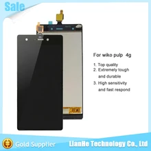 For Wiko Pulp 4G LCD Display + Touch Screen digitizer Assembly For Wiko Pulp 4G Free Shipping