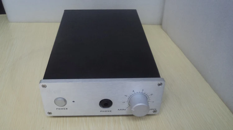 Full Aluminum amplifier chassis Pre amp chassis AMP case Enclosure headphone amp case Box DIY 168 54 313mm 