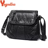 Yogodlns New Arrival Women Handbag Washed Leather Shoulder Messenger Bag Casual Square Bag Bolsa Feminina Crossbody Bags ► Photo 2/6