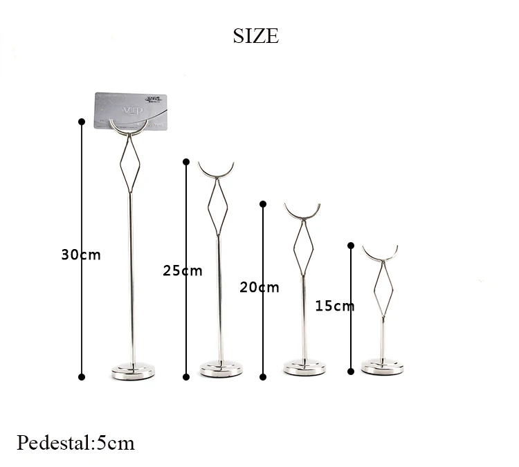 Европейский металлический стенд для визиток, держатель для заметок, для ресторана, для магазина еды, стойка-держатель этикеток, знак, памятка, ценник, зажим