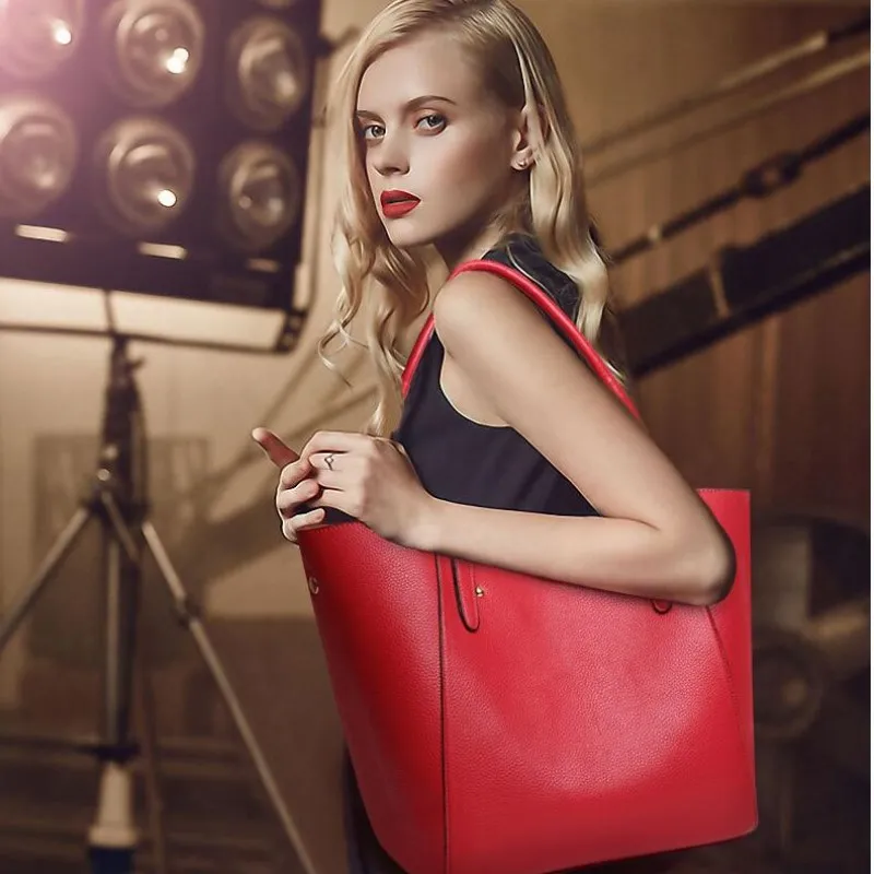 

Women Handbag PU Leather Big Tote Bag Luxury Ladies Design Shoulder Bag Leather Handbags 2019 New Fashion Sac Femme