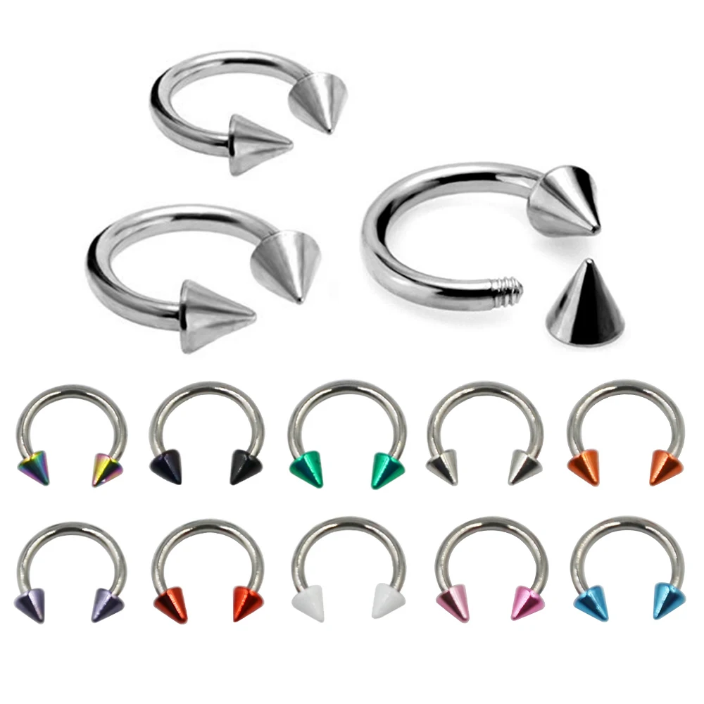 Buy 10 Pieces Stainless Steel Cone Spike Circular