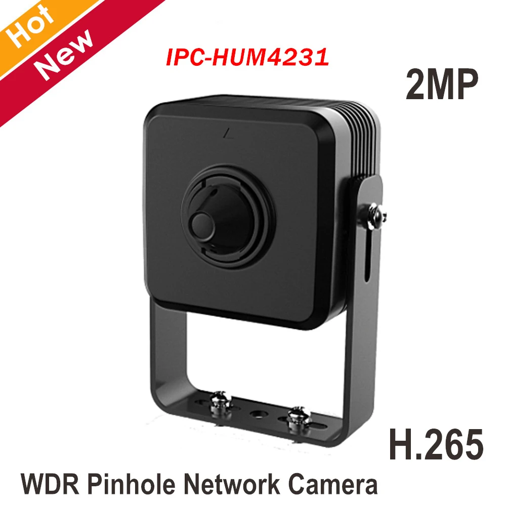 

DH 2MP WDR Pinhole Camera IPC-HUM4231 1/2.7 CMOS H.265 2.8 mm pinhole lens Support Face Detection Network Camera Security cam