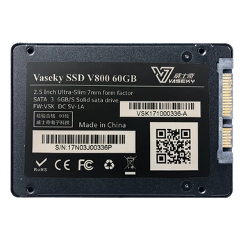 Vaseky ноутбук 60 Гб 64 ГБ 120 г 240 ГБ 256 ГБ 360 гб 480 г 500 Гб 640 Гб Внутренний твердотельный накопитель 2,5 ''SSD SATA3 жесткий диск