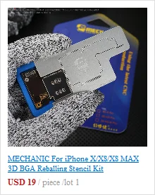 Механик Мути-функциональная платформа обслуживания нагревательный прибор для iPhone x материнская плата A11 чип расположение олово завод Клей Удалить